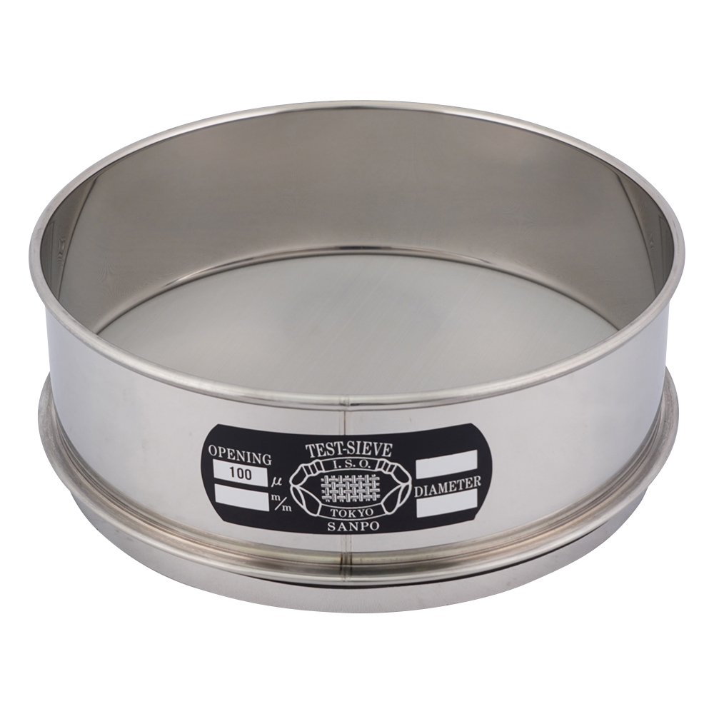 ステンレスふるい φ200×60mm 100um