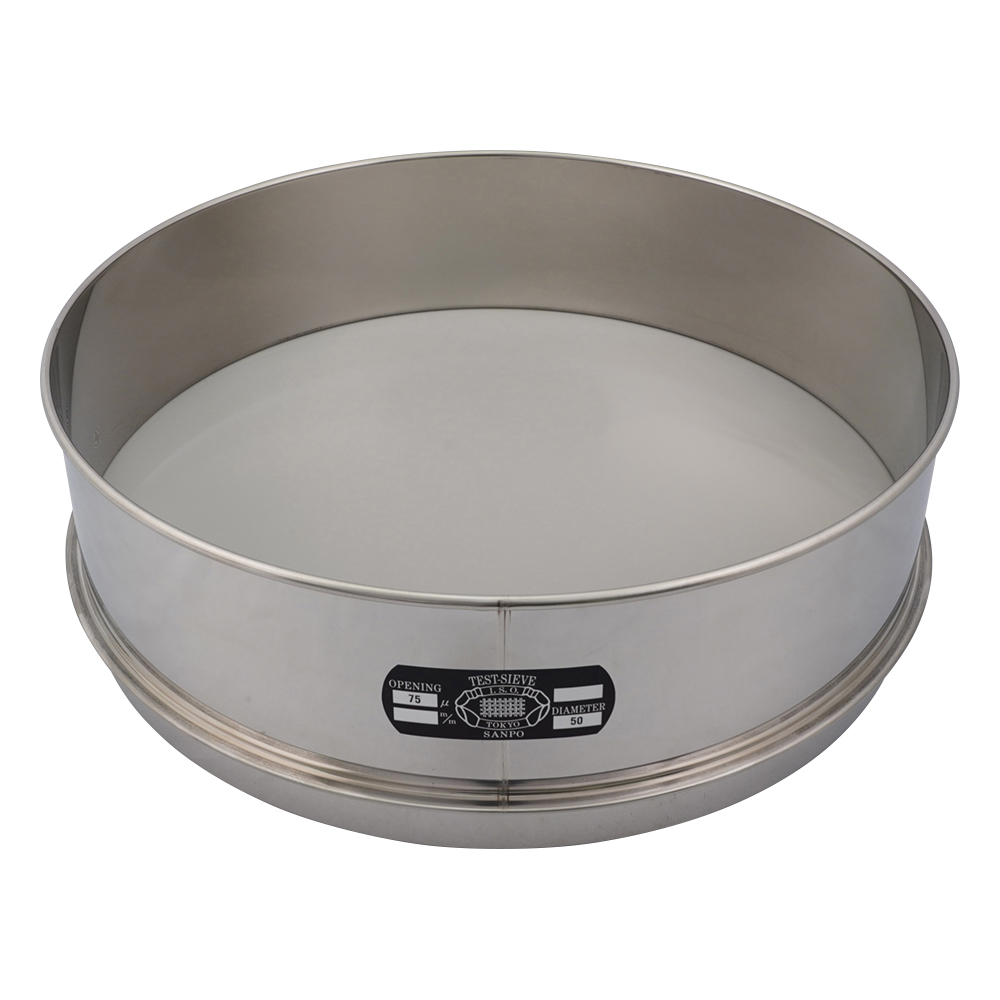 ステンレスふるい φ400×100mm 75um