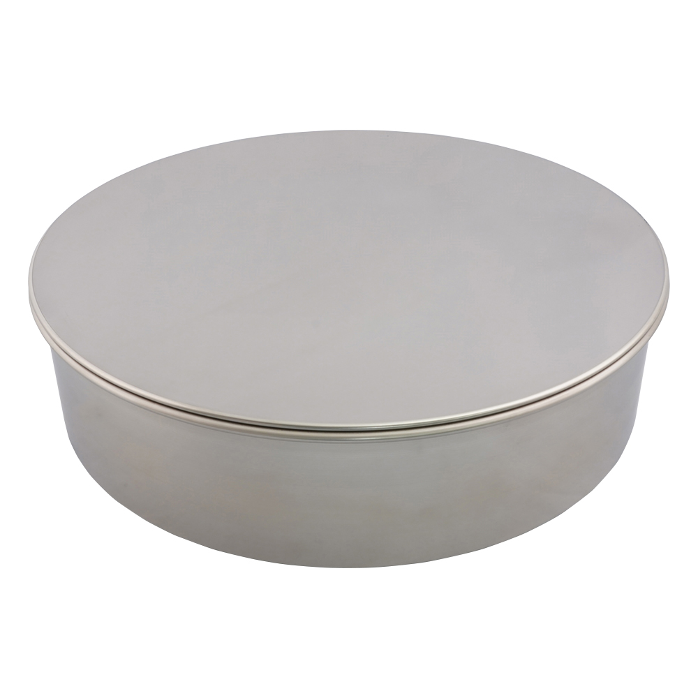 ステンレスふるい φ400×100mm 蓋及び受器