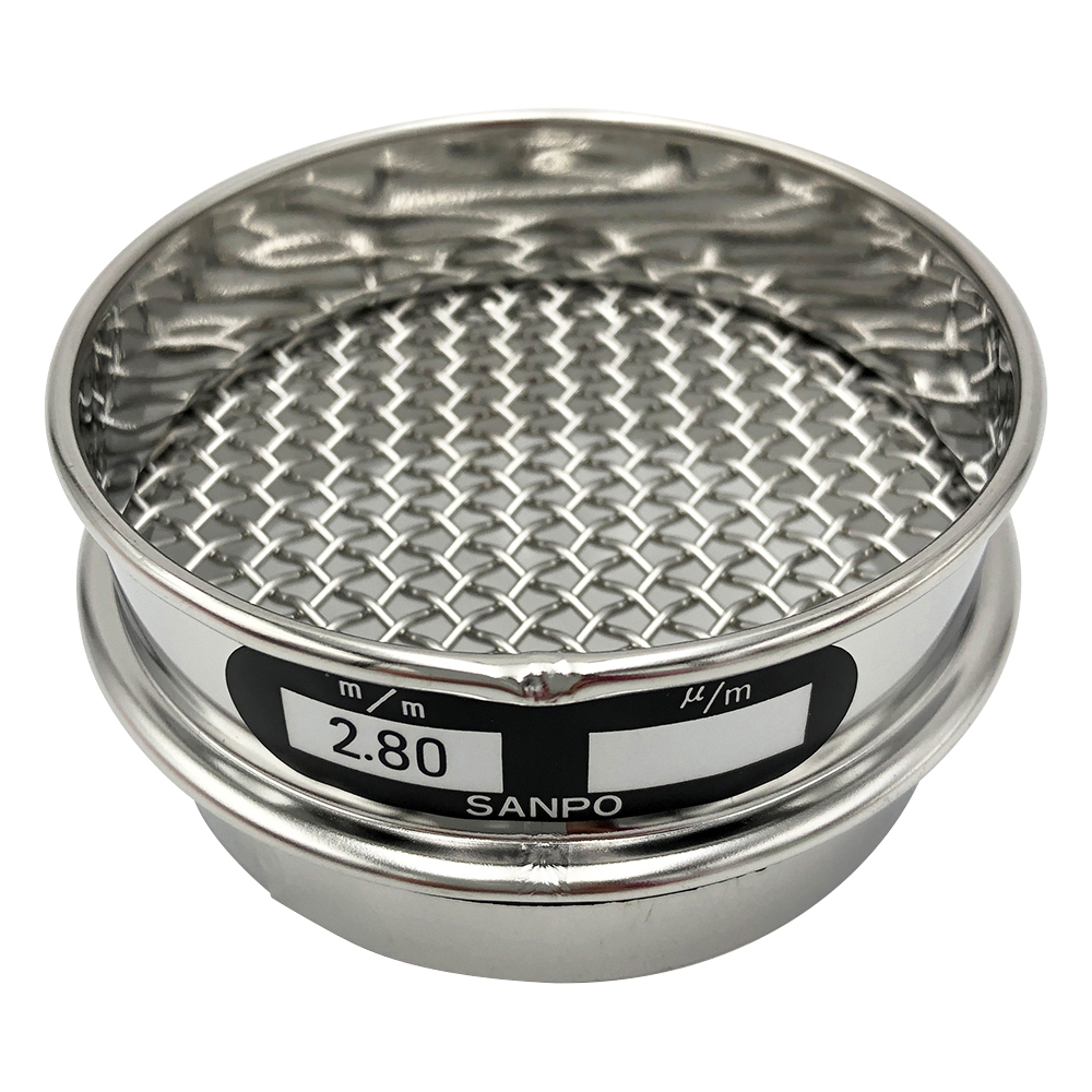 ステンレスふるい（電解研磨済） φ75×20mm 2.80mm