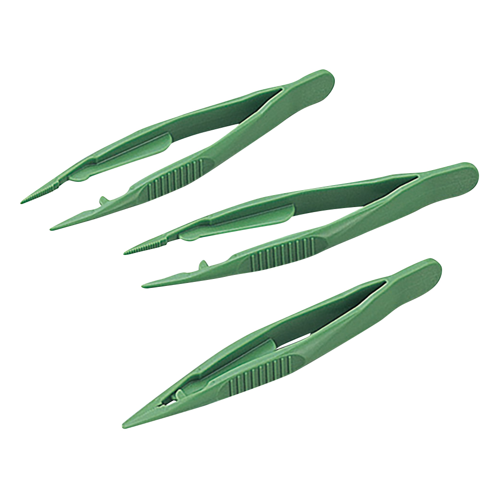 プラスチックバイオピンセット 10本入