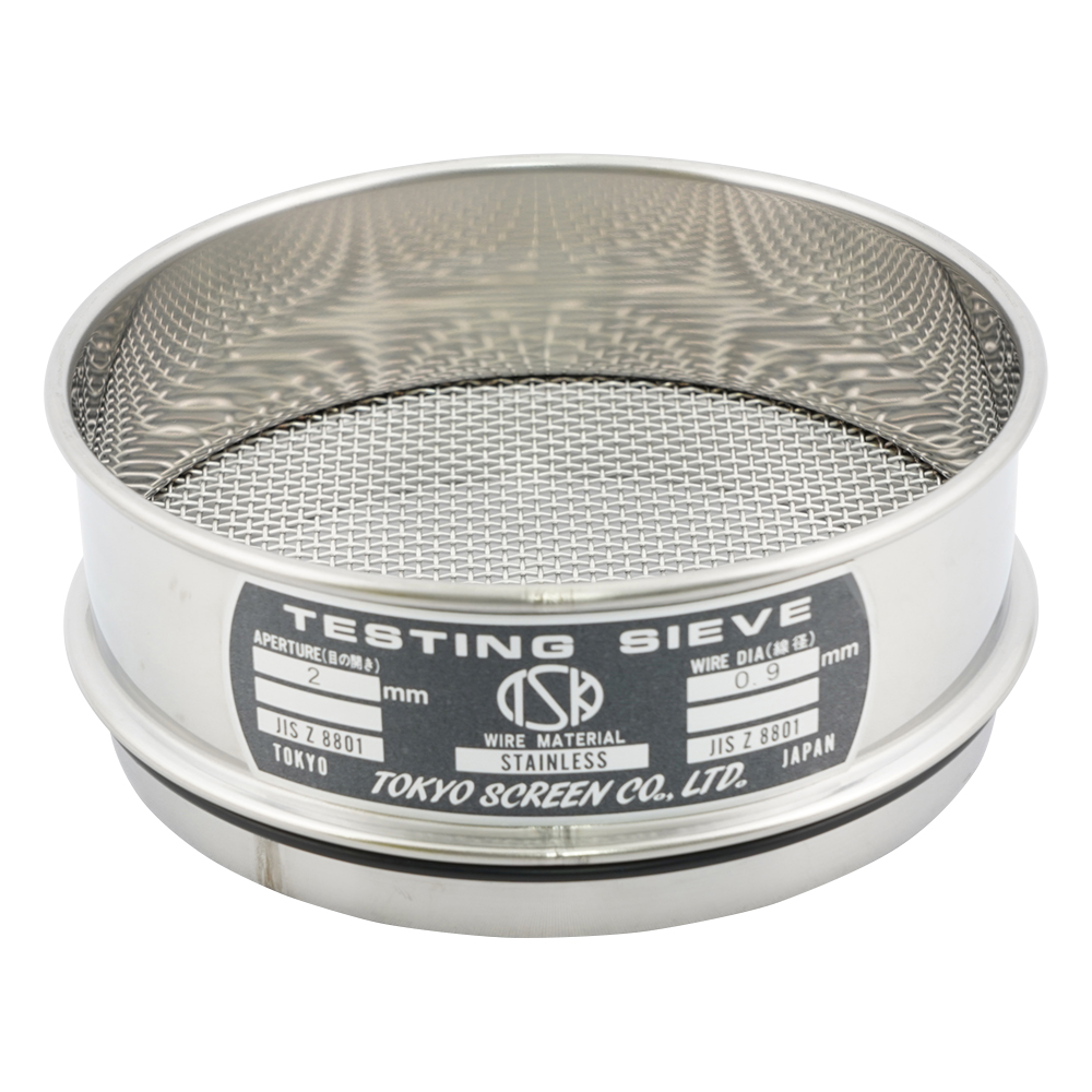 SUS試験用ふるい φ150×45 目開き2.0mm JTS-150-45-25