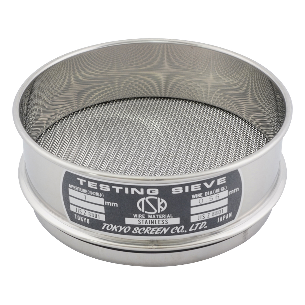 SUS試験用ふるい φ150×45 目開き1.0mm JTS-150-45-29