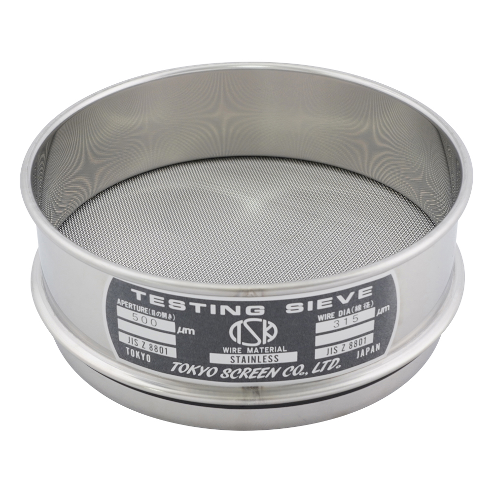 SUS試験用ふるい φ150×45 目開き500μm JTS-150-45-33