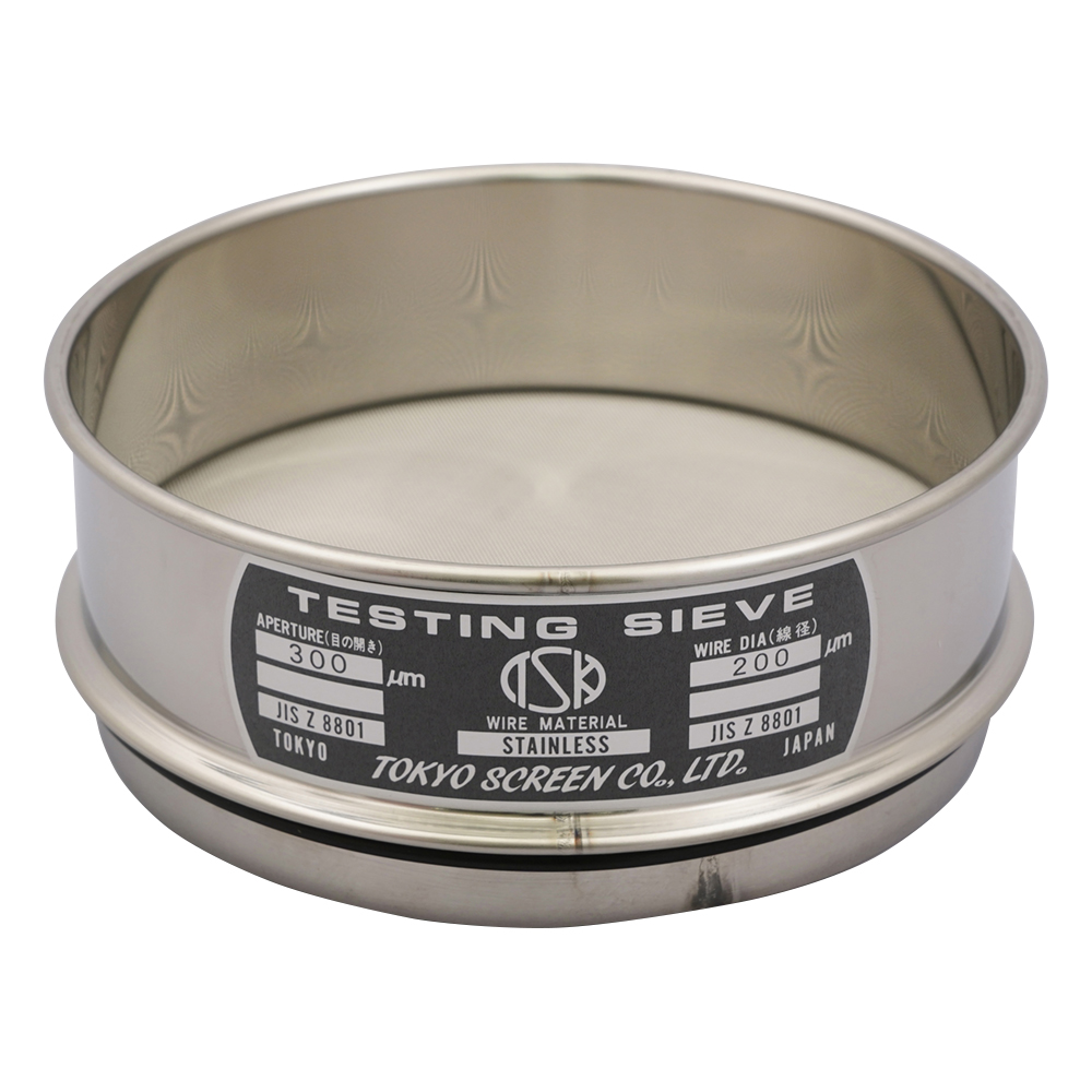 SUS試験用ふるい φ150×45 目開き300μm JTS-150-45-36