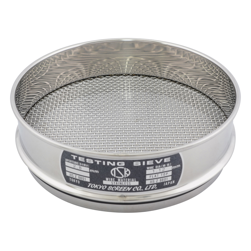 SUS試験用ふるい φ200×45 目開き2.8mm JTS-200-45-23