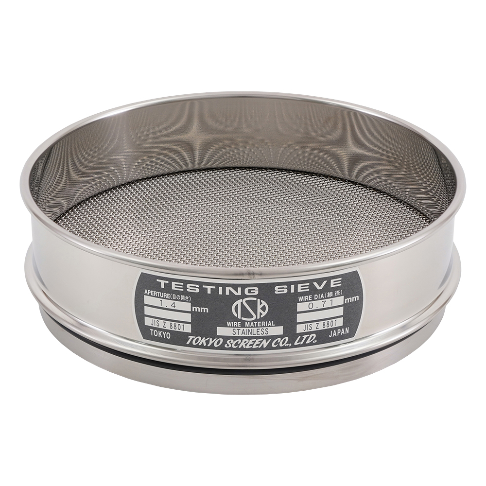 SUS試験用ふるい φ200×45 目開き1.4mm JTS-200-45-27