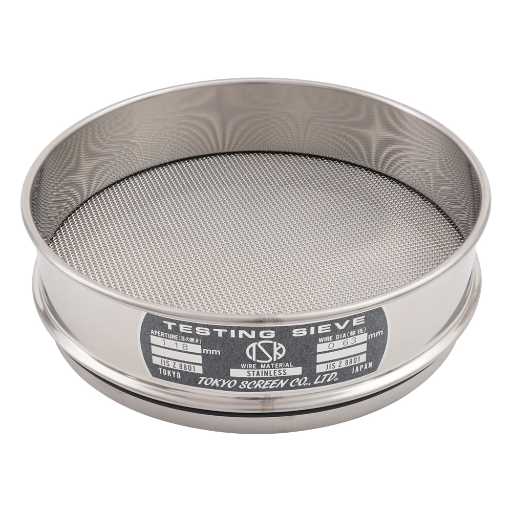SUS試験用ふるい φ200×45 目開き1.18mm JTS-200-45-28