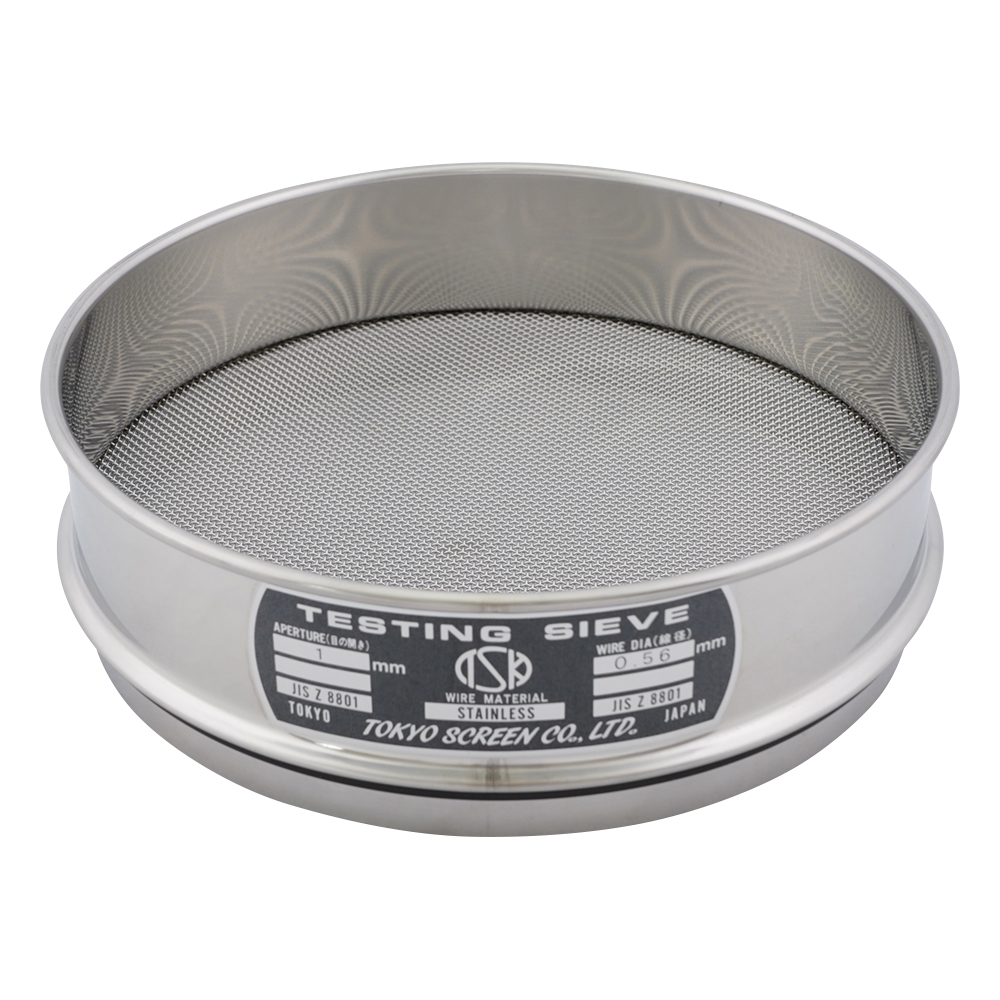 SUS試験用ふるい φ200×45 目開き1.0mm JTS-200-45-29
