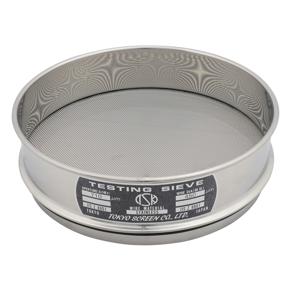 SUS試験用ふるい φ200×45 目開き710μm JTS-200-45-31