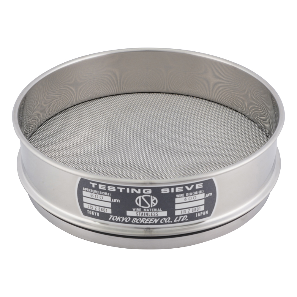 SUS試験用ふるい φ200×45 目開き600μm JTS-200-45-32