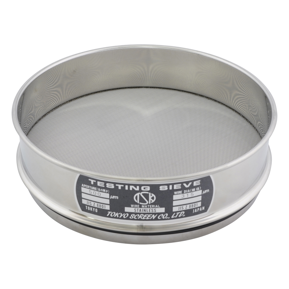 SUS試験用ふるい φ200×45 目開き500μm JTS-200-45-33