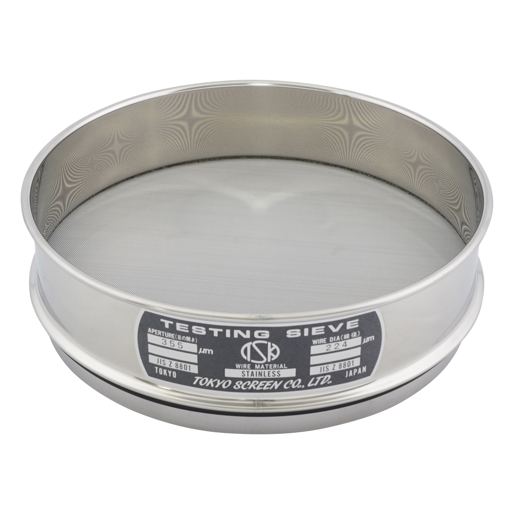 SUS試験用ふるい φ200×45 目開き355μm JTS-200-45-35