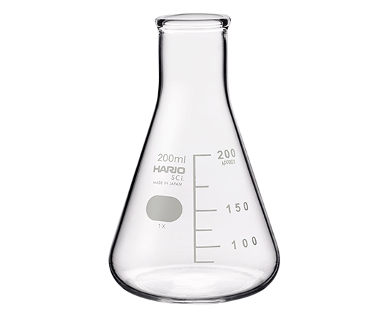 三角フラスコ（目安目盛付き） 200mL SF-200-SCI