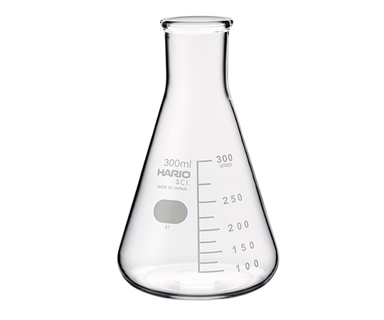 三角フラスコ（目安目盛付き） 300mL SF-300-SCI