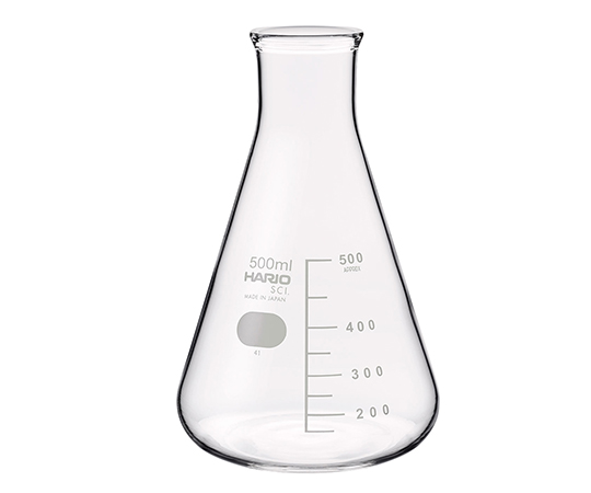 三角フラスコ（目安目盛付き） 500mL SF-500-SCI
