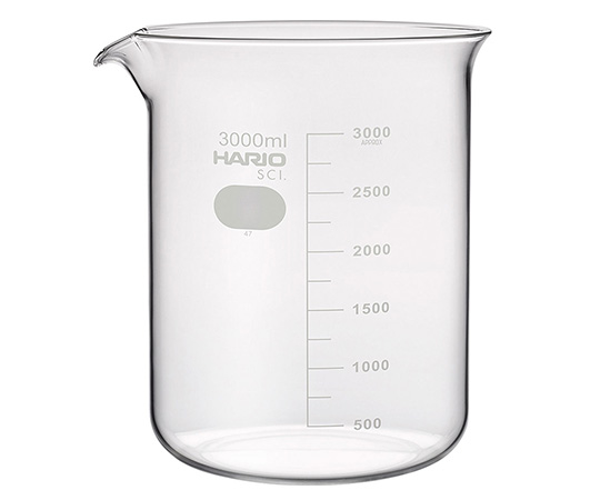 ビーカー（目安目盛付き） 3000mL B-3L-SCI