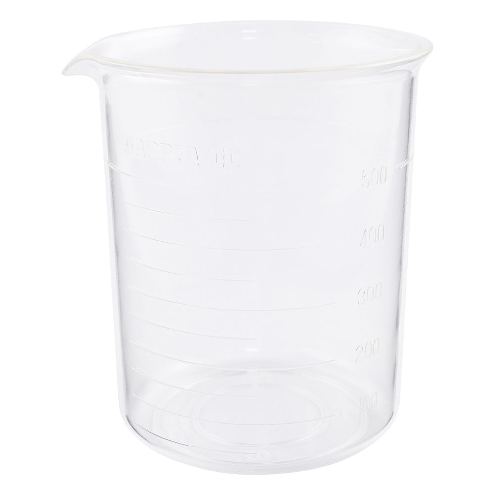TPXビーカー 500mL（手なし）