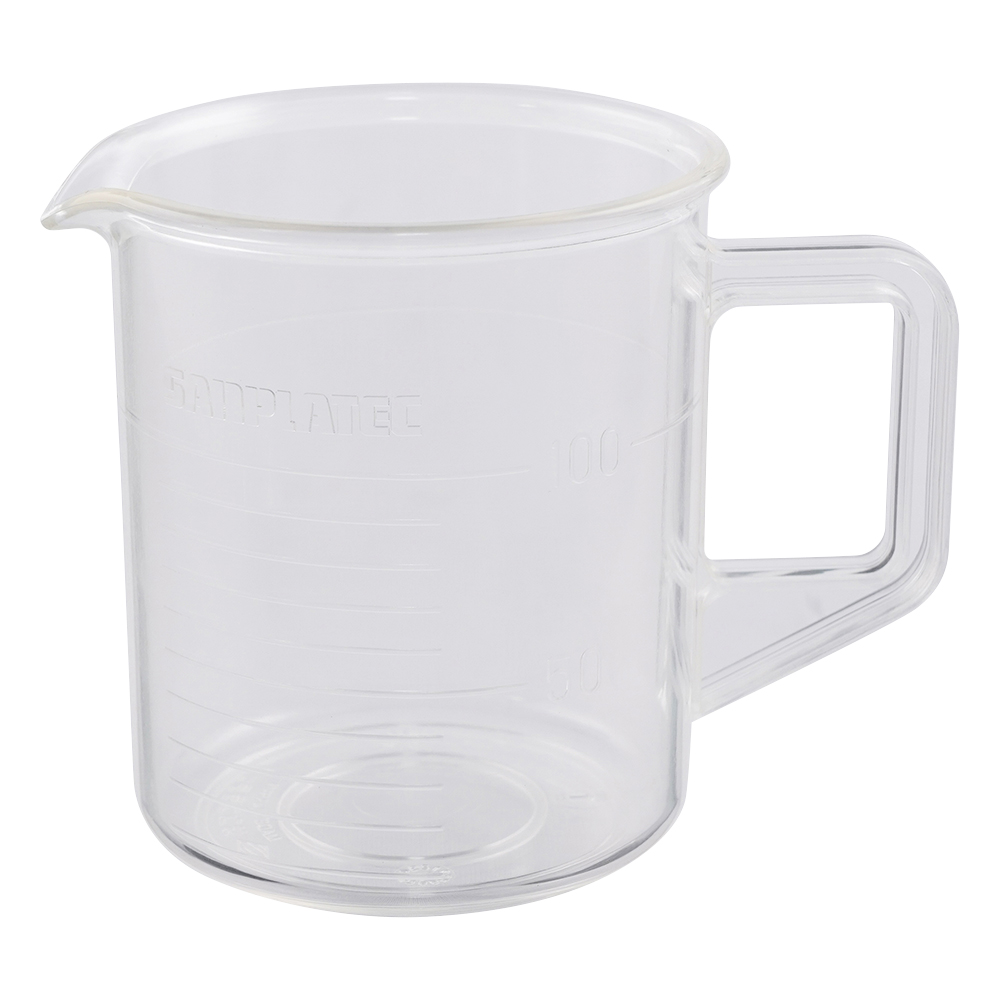 TPX手付きビーカー 100mL