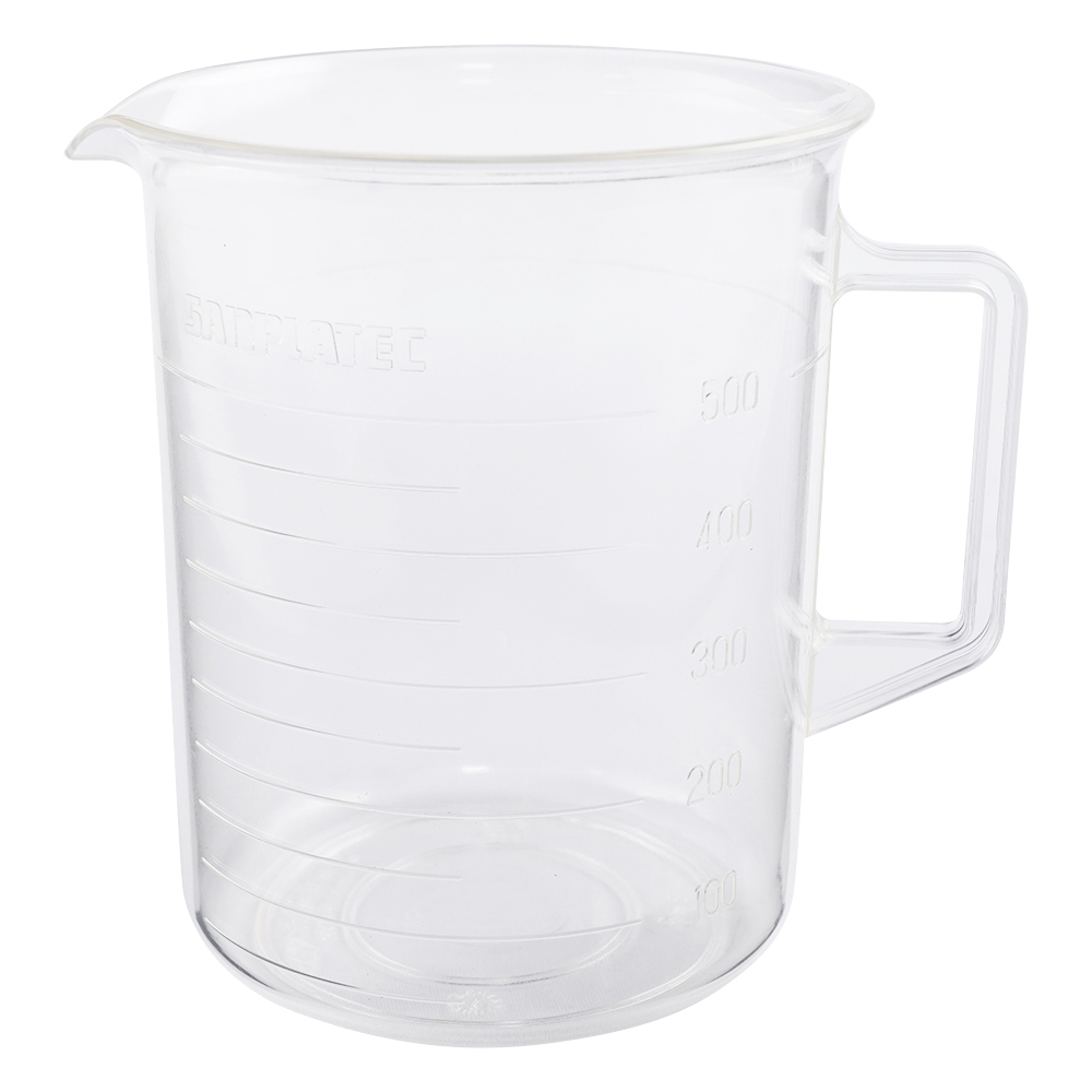 TPX手付きビーカー 500mL