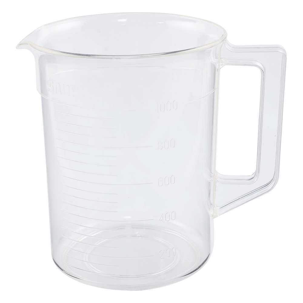 TPX手付きビーカー 1L