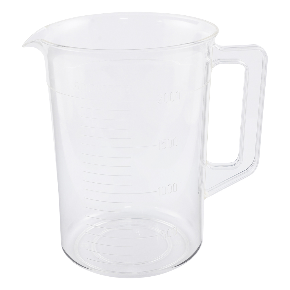 TPX手付きビーカー 2L