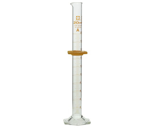 メスシリンダースーパーグレード　20mL　JCSS校正付