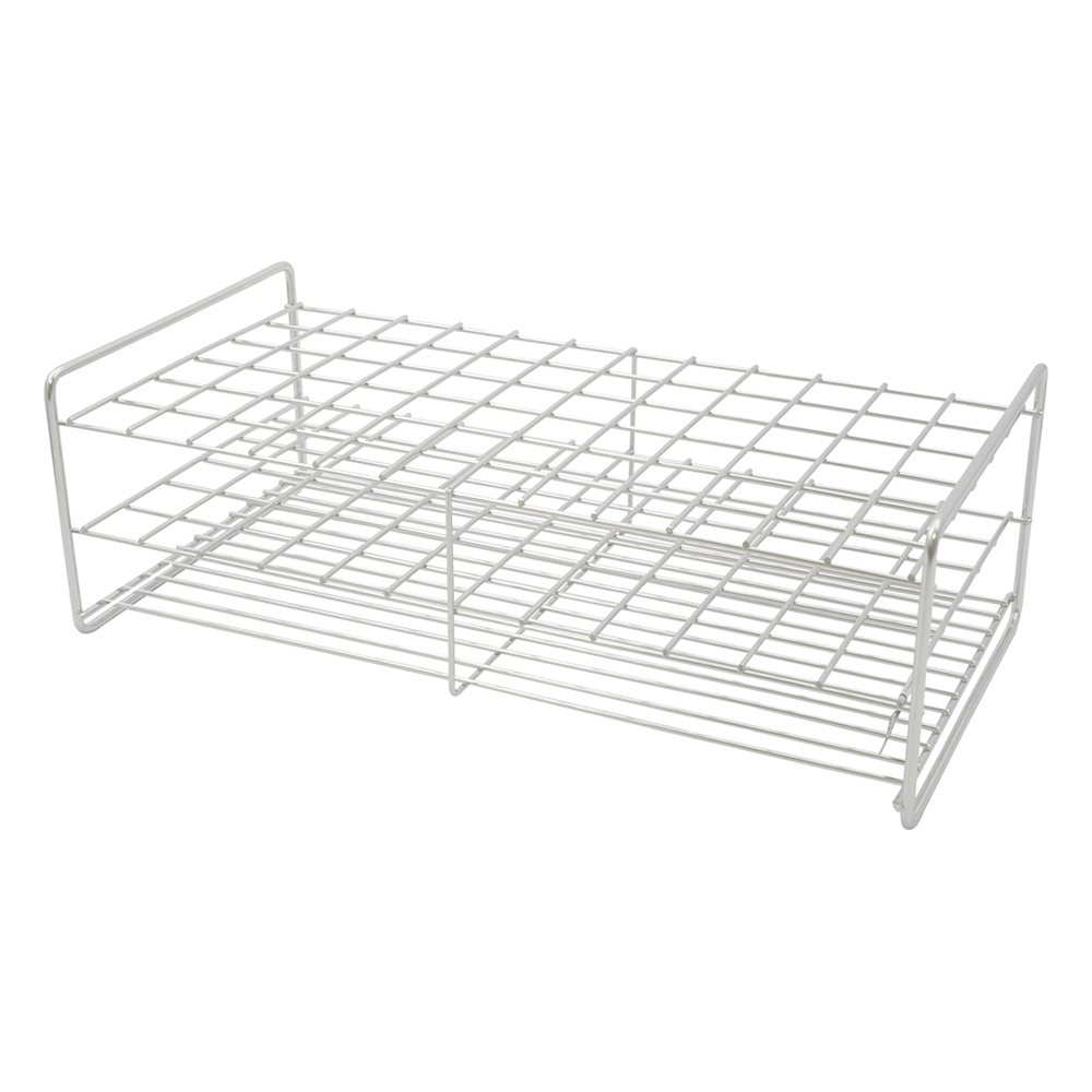 ステンレス製試験管立 φ21mm 6×12配列 SS21-72