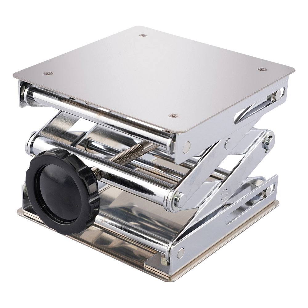 ラボラトリージャッキ　150×150　ノブ式 030-N004