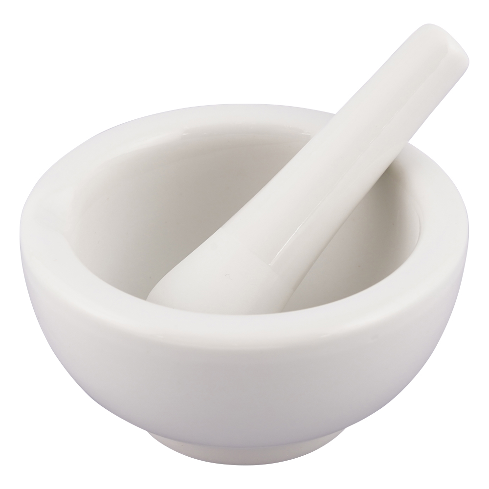 磁製乳鉢 φ90mm 乳棒付き