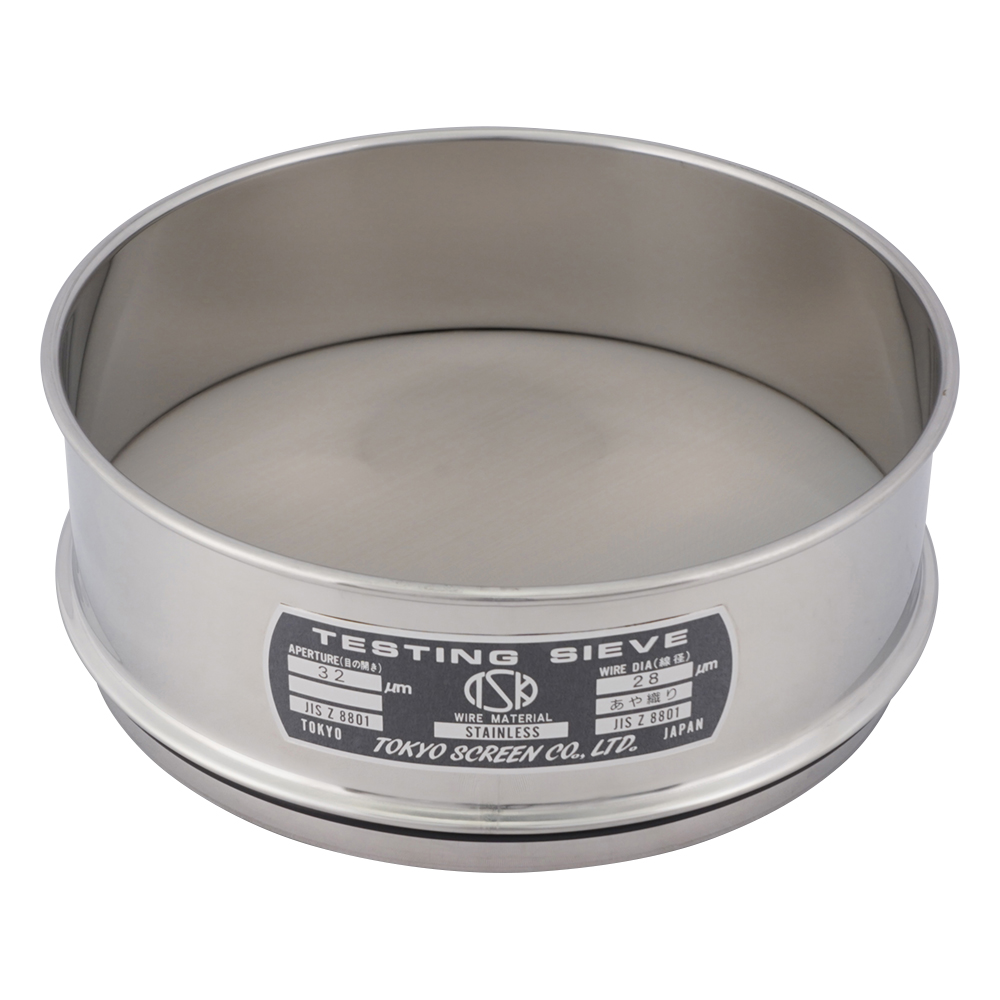 SUS試験用ふるい φ200×60 目開き32μm JTS-200-60-51