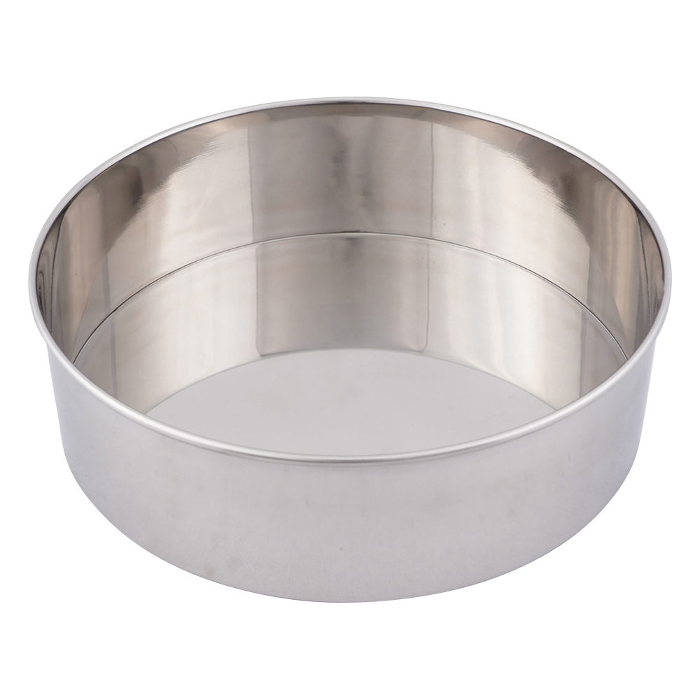 SUS試験用ふるい φ200×60 受皿 JTS-200-60-61