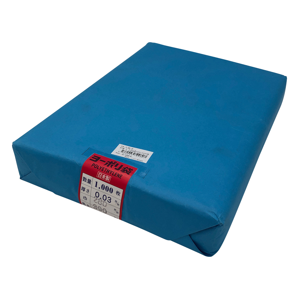 ポリ袋 0.03mm厚 280×390 1000枚入