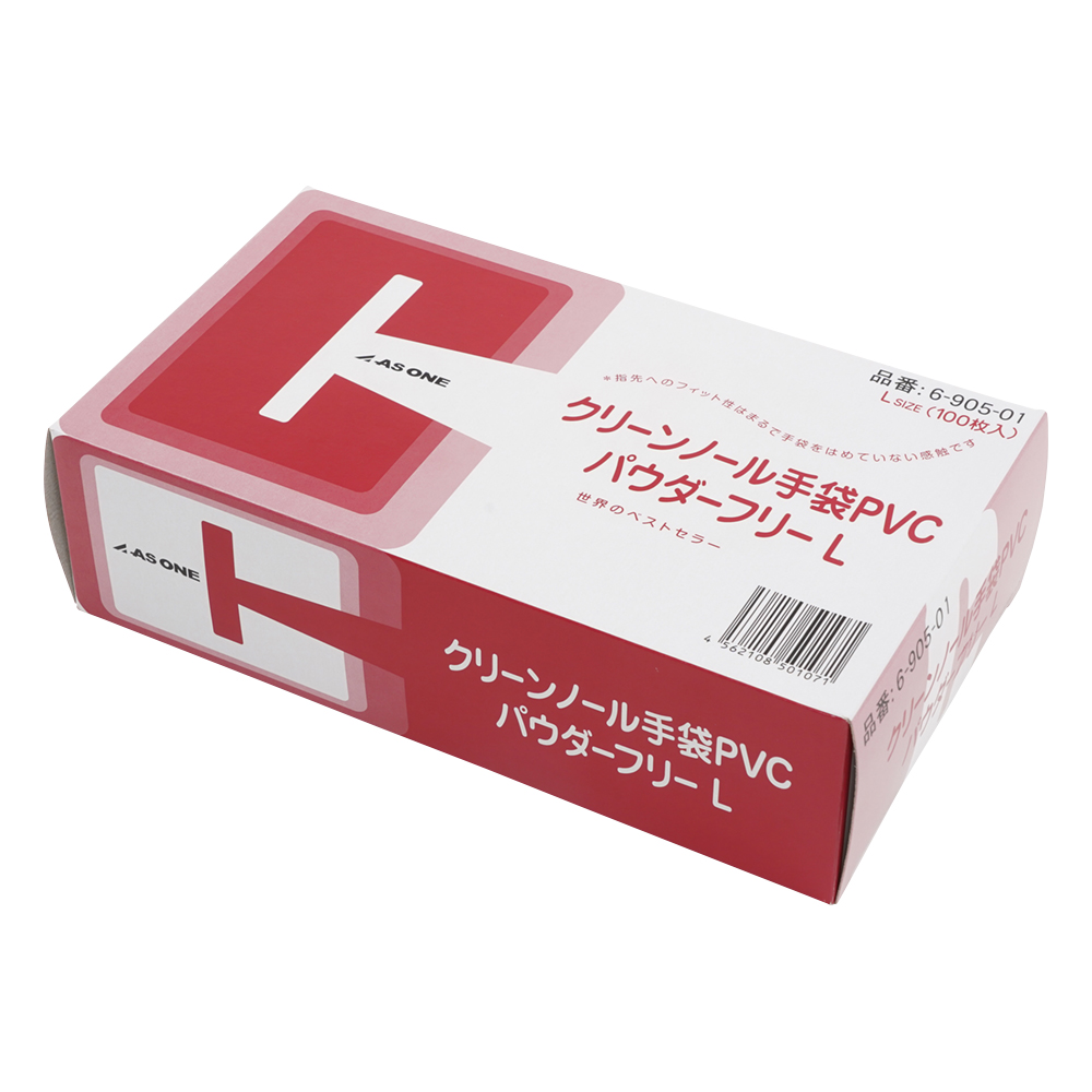 クリンノール手袋 （PVC・γ線滅菌） 100枚入 L