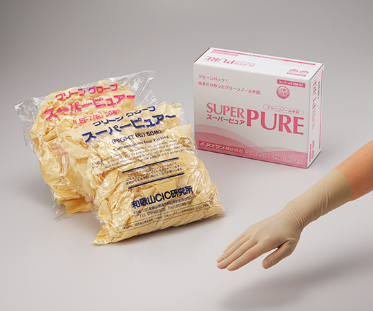 スーパーピュア（ラテックスパウダーフリー）クリーンパック M 500双入