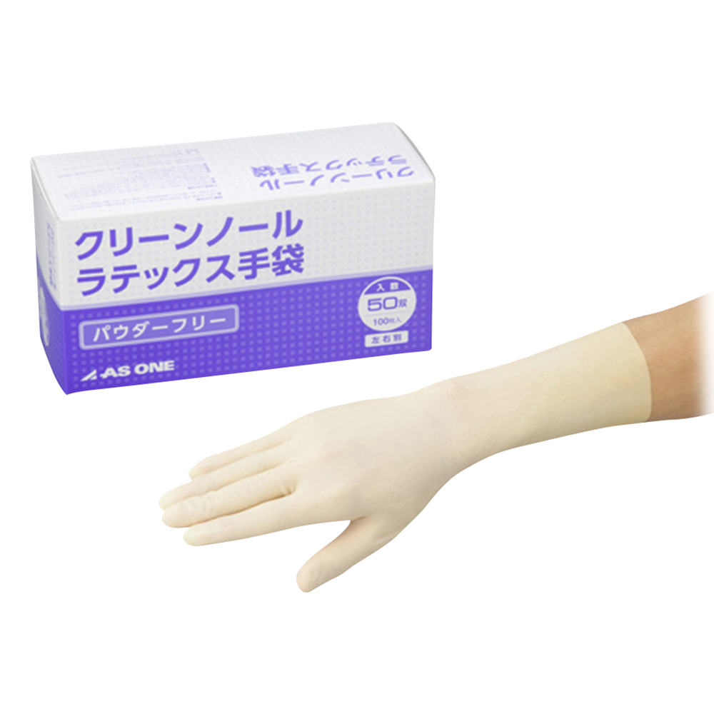 クリーンノール手袋（ラテックスパウダーフリー） L 50双入