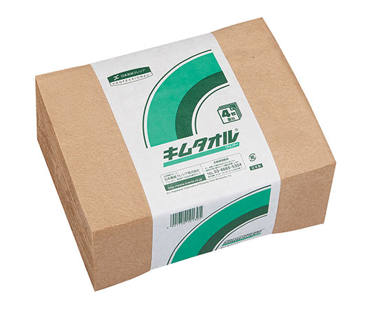 キムタオル 4つ折り4プライ 50枚×24束 61001