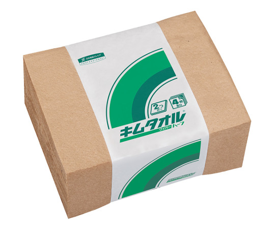 キムタオル ハーフ 2つ折り 1ケース（100枚×24束入） 61202