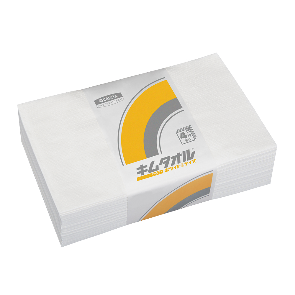 キムタオルホワイト Lタイプ 1箱（50枚×12束入） 61101