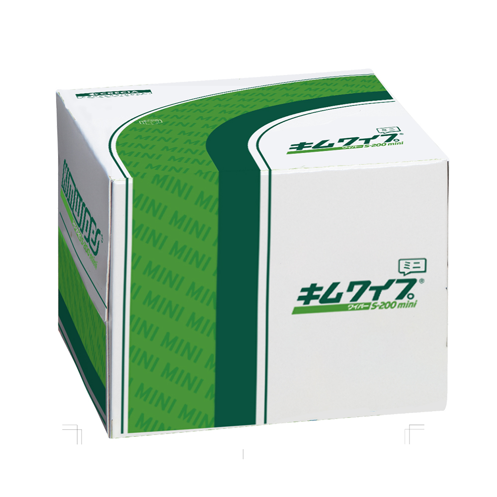 キムワイプ S-200 mini 96×215mm 1ケース（200枚×72箱入） 62015