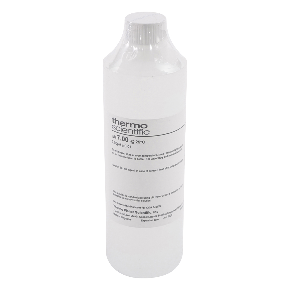 ラコムテスター用オプション（校正液） pH7 480mlボトル ECBU7BT