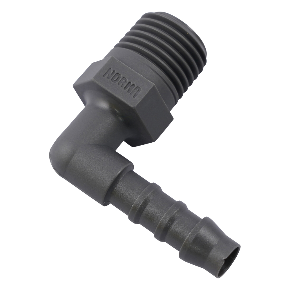 ホースエルボー 10個入 WES-6×1/4