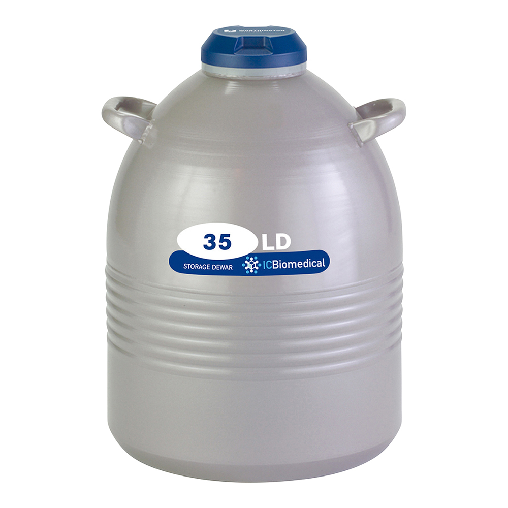 液体窒素用デュワー瓶　LD35