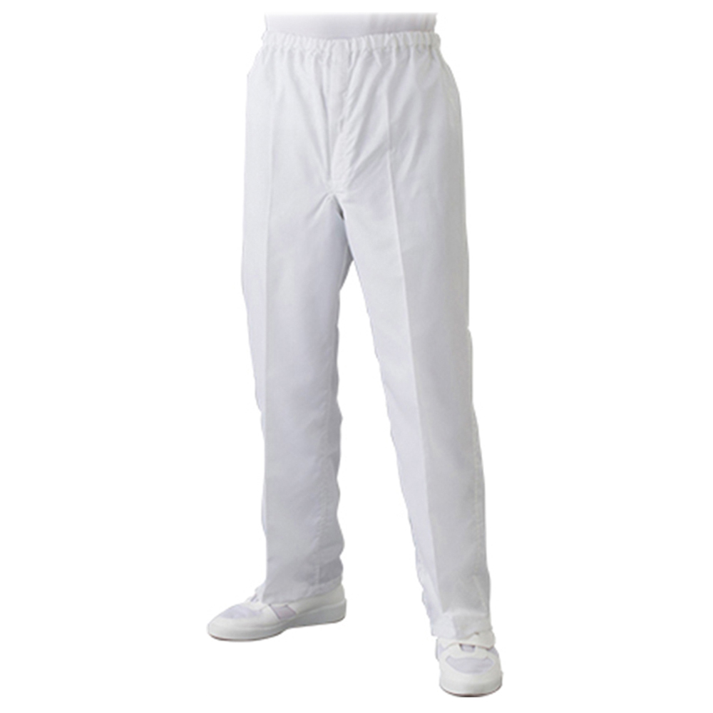 クリーンルーム用パンツ（男性用・ホワイト） 3L FD300A-01 3L