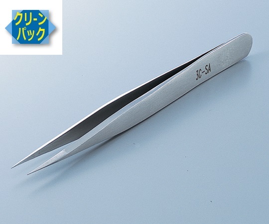MEISTER ピンセット SA（耐酸鋼）製 クリーンパック No.3C 3C-SA
