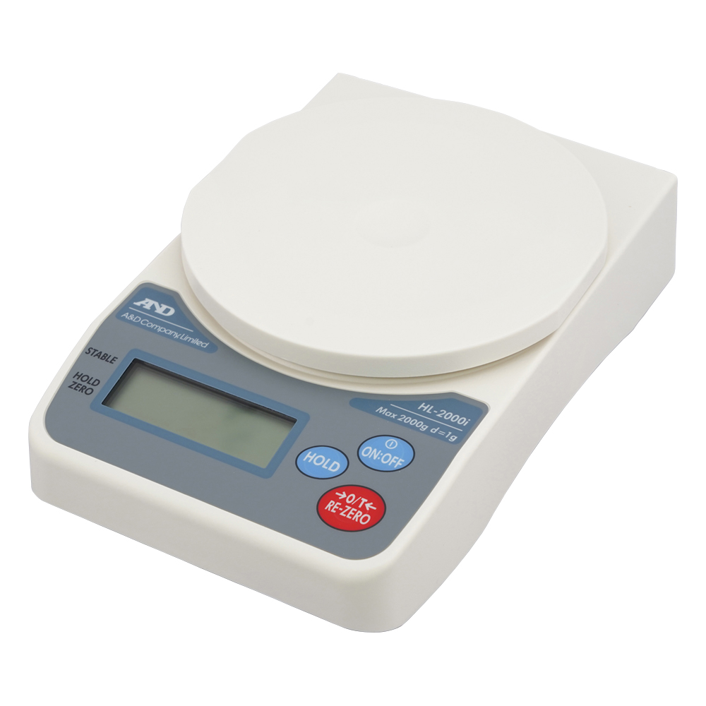 コンパクトスケール HL-iシリーズ/HL-iシリーズ ひょう量:2000g 最小表示:1g