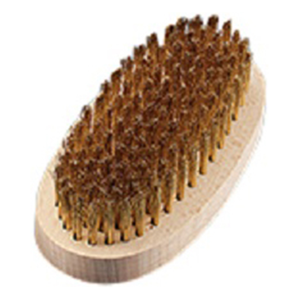 真鍮ブラシ（スタンダード型） φ0.14×18mm 機械植 小判