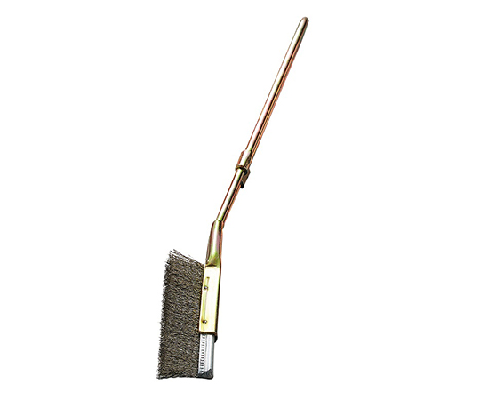 チャンネル式手作業用ブラシ（A型-1号）ブラシ+柄 ステンレス