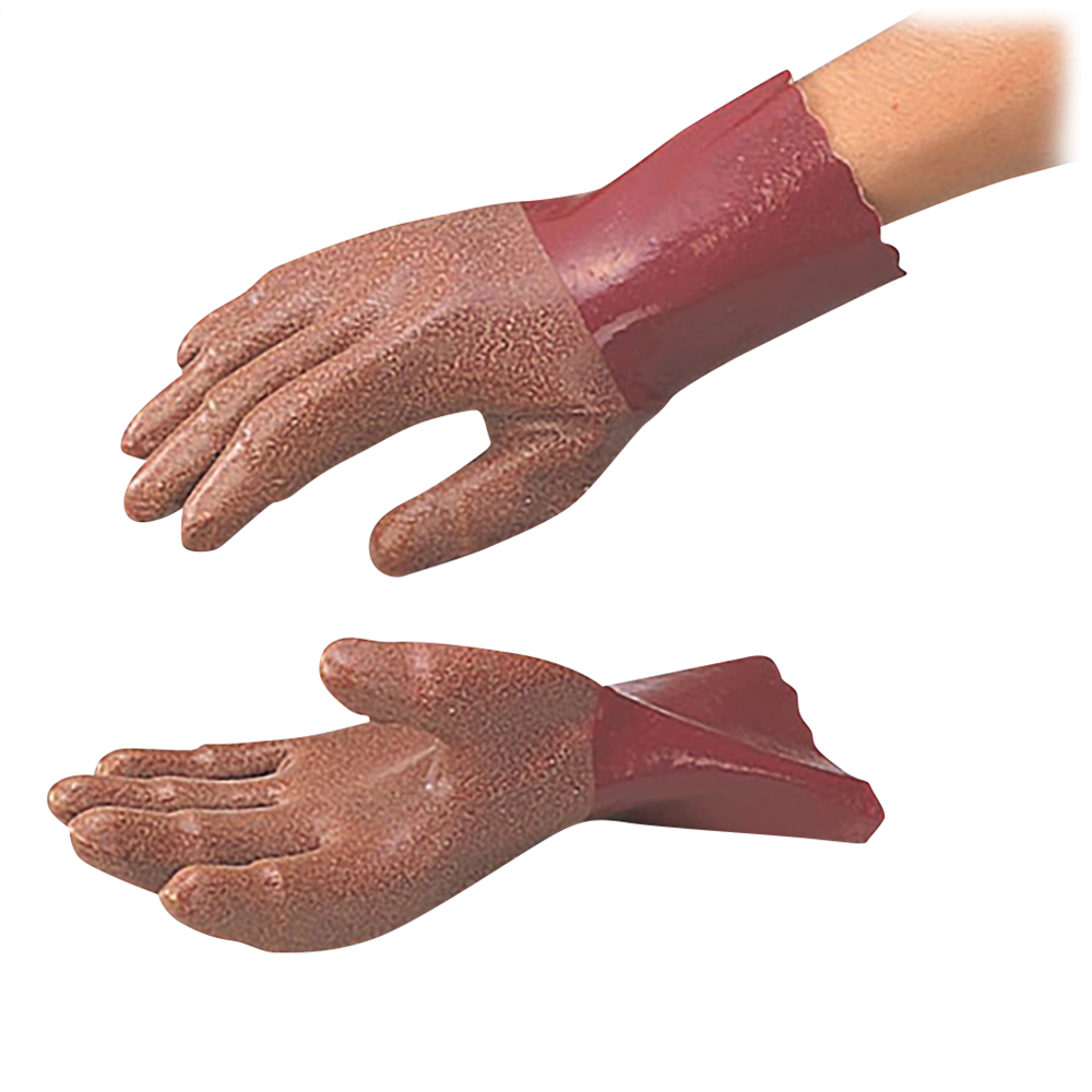 ラーバーユビット 異径指先付ゴム手袋 L 214タイプ