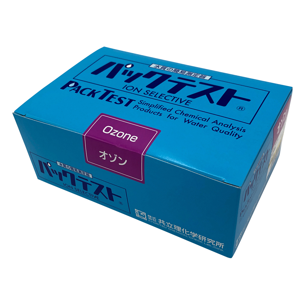 パックテスト （簡易水質検査器具） オゾン 1箱（5本×10袋入） WAK-O3